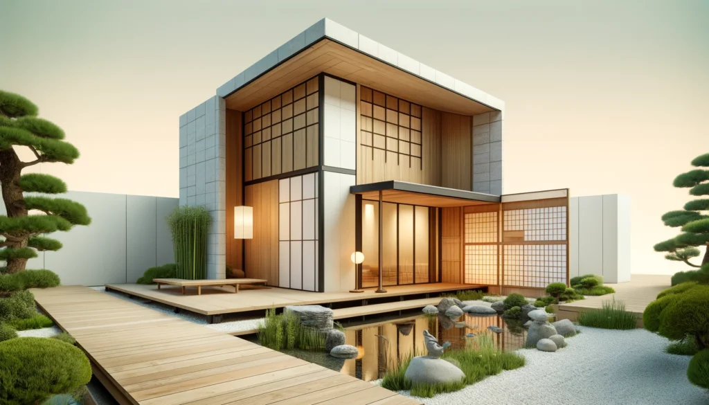 Architectes japonais : une  maison unique et reposante 